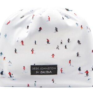 Skida by Dede Johnson Crowded Slopes Lined Alpine Hat NWOT!